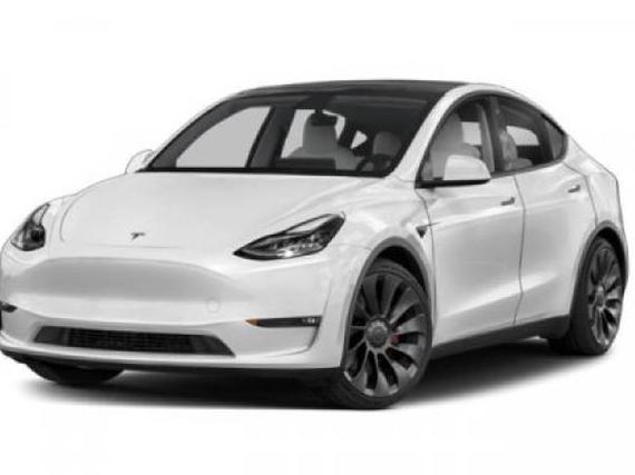 TESLA MODEL Y 2022 7SAYGDEE6NF496458 image